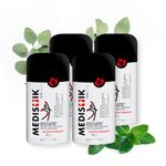 MEDISTIK Extra Strength Pain Relief Stick. Long Lasting Topical Pain Reliever for Backache, Arthritis Muscle & Joint Pain (4)