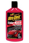 HS UltraGloss Carnauba Red Color Match Car Polish with PTFE results. The Professional Choice. 10 oz. (10 Oz)