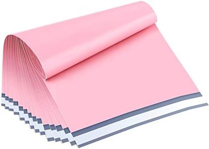 UCGOU Poly Mailers 6x9 Inch Light Pink 200 Pack Mini #1 Shipping Bags Strong Mailing Envelopes Thick Self Seal Adhesive Waterproof and Tear Proof Boutique Postal Small Business for Jewelry and More