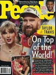 People Magazine  February 26th 2024  Taylor & Travis