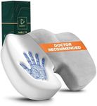 Ecosafeter Seat Cushion for Office Chair Memory Foam Coccyx Pain Relief Cushion Pillow for Back Support Non-Slip Seat Pad for Office Desk