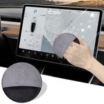 Car Touch Screen Wipes, Dashboard Display Cleaning - Includes Microfiber Cloth - Screen Cleaner Tool for Car Interior