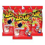 Zour Bomb Cola-Pack Of 3, Sour Candy In Cola Flavor Combo Pack, Product Of Thailand|Share With Friends & Family,110 Grams