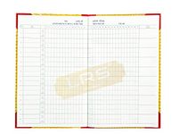 LRS Daily Attendance Time in & Out Register (120 Pages - Pack of 1)