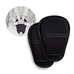 2 Piece Baby Stroller Car Seat Seat Belt Cushion Universal High Chair Crotch Belt Pads for Newborns Infants and Kids (Crotch Pads)