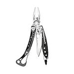 LEATHERMAN, Skeletool CX Lightweight Multitool with Pliers, Knife and Bottle Opener, Stainless Steel