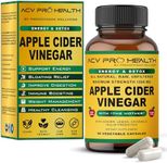 Certified Organic Apple Cider Vinegar Capsules Pro with Mother Acv Pills Detox Cleanse Acid Reflux Relief Support Supplement Ginger Root Cayenne Pepper Powder