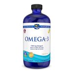 Nordic Naturals Omega-3 Liquid - Aids in Cognition and Heart Health, Lemon Flavor, 473 mL