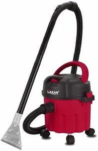 CAZAR (CZ-VC10L 1200-Watt, 10-Litre Wet & Dry Vacuum Cleaner, with Premium Mattress and Upholstery Nozzle 16.5 Kpa Suction Pressure, Compact and Lightweight with Blower Function (Red & Black)