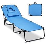 Costway Face Down Tanning Chair, Be