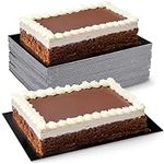 40 Pieces Rectangle Cake Board 1/4 