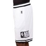 Ultra Game NBA Men's Knit Active Basketball Shorts White