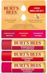 Burt’s Bees 100% Natural Origin Moisturizing Lip Balm, Super Fruit Mix, 3 Tubes