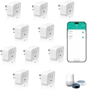 NineLeaf Smart Outlet, 2.4G WiFi Only Plug, Compatible with Alexa, Google