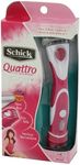 Schick Quattro For Women Trimstyle Razor & Bikini Trimmer (Colors May Vary)