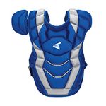 Easton Elite-X Catcher's Chest Protector, Youth, Royal/Silver, Multi, One Size (8064941)