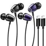 2Pack-Headphones for iPhone,Earbuds