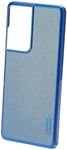 Nillkin Case for Samsung Galaxy S21 Ultra S 21 Ultra (6.8" Inch) Super Frosted Hard Back Cover PC Peacock Blue Color