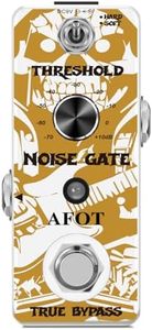 AFOT Noise Gate Pedal, Noise Killer Guitar Pedal Noise Suppressor Effect 2 Modes for Electric Guitar and Bass True Bypass