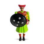 Nirman Toys - Swarajyache Shiledar - The True Super Hero - 6 Inch Tall Action Figure with Accessories (Mawala, Green)