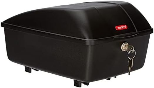 KLICKfix Fahrradbox 12L für Racktime Träger, schwarz, M, 0845R