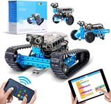 Makeblock mBot Ranger 3 in 1 Robotics Kit, Coding Robot Building Kit STEM Educational Toys Support Scratch Arduino Programming, Programmable Remote Control Robot Toys Gift for Kids Ages 10+