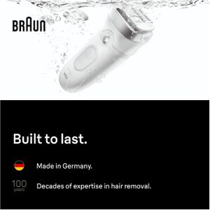 Braun Silk-épil 7 Epilator – White Wet & Dry Hair Removal