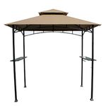 Garden Winds Replacement Canopy Top Cover for The Aldi Gardenline Belavi Shoprite Grill Gazebo - Standard 350 (Will not fit Any Other Model) - Top Tier 34" x 21", Bottom Tier 96" x 60"