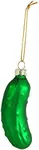 Ornativity Christmas Pickle Tree Ornament - Traditional Glass Blown Green Hanging Pickle Xmas Holiday Decor Ornaments 3.5"