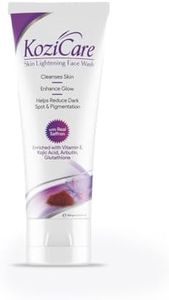 Kozicare Kojic Acid Face Wash & Glutathione Face Wash | Saffron Face Wash | Acne Wash for Glowing Skin | Face Wash for Women & Men | Face Cleanser & Skin Care - 100 Ml
