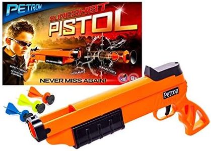 Petron Sports Sureshot Pistol, Orange/Black Sureshot Pistol Orange/Black