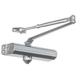 Dynasty Hardware 1636-ALUM Grade 1 Door Closer, Size 3-6, Sprayed Aluminum