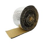 Halero Pipe Wrap Insulation 1/5 Inch Thick Pipe Insulation High Density Waterproof Foam Tape with Self Adhesive Application for Hot or Cold Pipe 26FT Length× 6 Inch Width