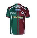 woopme Mohu N Bagan Atk Club Football Jersey Home Half Sleeve Sports Jersey (Xxx-Large) Multicolour - Men, Regular Fit)