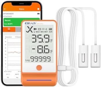 Elitech Bluetooth Dual-Probe GSP-6 Refrigerator Data Logger