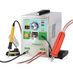 Hanchen Battery Spot Welder 3.8kw High-Power Automatic Pulse Welding Machine with Soldering Iron 2 in1 for 18650 16430 22650 32650 Battery 220V CE