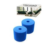 Vacuum Specialists 2-Pack Blue Foam Filter Compatible with Electrolux Aerus Centralux Central Vacuums E130 E130A E130B E130F E130G E130J 1590 1590A 1561 1569 1580 1584