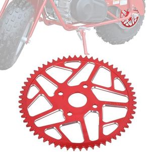 IUVWISN 60T 420 Chain Sprocket 40MM Rear Drive Wheel Sprocket CNC for CT200U CT200U-EX BT200X Baja Warrior Predator 212cc 196cc Go Kart Trail 200 MB165 MB200 Mini Bike Red