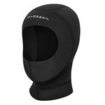 UJEAVETTE® Swim Hat 3Mm Neoprene Wetsuit Hood Diving Surfing Kayaking Scuba Beanie L