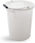 Plastic 28 Litre Heavy Duty Plasterers Bucket for Mixing Building Holding Water and Plaster