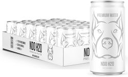 NDO H2O Premium Alkaline Water Case - 24 Pack (8.4 fl oz, Still) | Reverse Osmosis Purified Canned Water | Tested for Over 400 Impurities | pH 8.1 Balanced | Electrolytes & Minerals