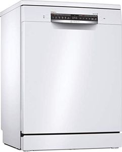 Bosch SMS6ZCW07E Serie 6 - Lavavajillas independiente/C / 60 cm/Blanco / 75 kWh/100 ciclos / 14 MGD/SuperSilence/Secado extra/VarioCajón/Home Connect