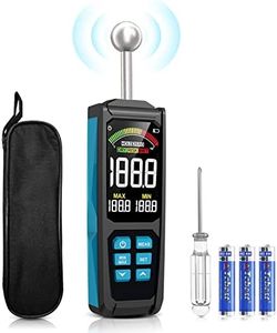 Moisture Meter, DURFICST 3-inch Color HD Large Screen Moisture Meter with Cloth Bag, 20-40mm Depth Analysis Moisture Meter,for All Building Materials, Wood, Wall, Plaster, Masonry.