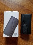 OEM Verizon Universal Leather Pouch for Motorola Droid RAZR, RAZR MAXX, iPhone 4/4S, DROID Incredible 2, Galaxy S3