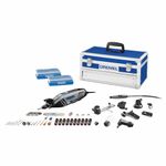 Dremel 4300-9/64 Versatile Rotary Tool Kit with Flex Shaft - 9 Attachments & 64 Accessories - Ideal for Engraving, Etching, Sanding, and Polishing