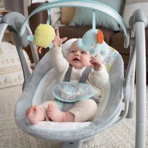 Ingenuity 5-Speed Baby Swing – Adjustable Infant Soothing Seat