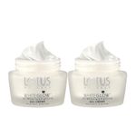 Lotus Herbals Gel Cream with SPF25 and PA+++ | Face Cream for Women & Men | Gives Glowing & Radiant Skin In 7 Days | Reduces Dark Spots & Pigmentation | Suitable For Oily, Combination, Sensitive & Dry Skin | 60g (Pack of 2)