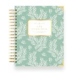 Day Designer 2024-2025 Daily Planner, July 2024 - June 2025, 7.4x9.5 Page Size, Daily Graceful Glossy Laminated Cover (Graceful)