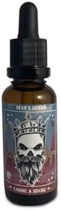 Man's Beard|Huile de barbe|Canne à Sucre |Produit barbe homme hydratant, croissance de la barbe| Pour tous types de barbe homme | 100% Fabrication Française | Ingrédients d'origine naturelle | 30 ml