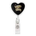 Harry Potter Mischief Managed Heart Lanyard Retractable Reel Badge ID Card Holder